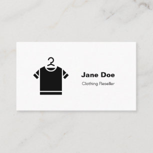T Shirt Business Card - individuell anpassbar Visitenkarte