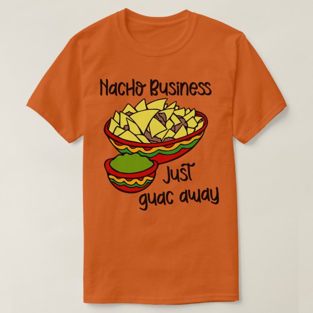 T-shirt Business Just Guac (Design devant)