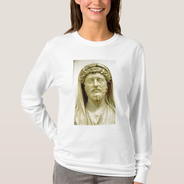 T-shirt Buste de portrait de Marcus Aurelius (Devant)