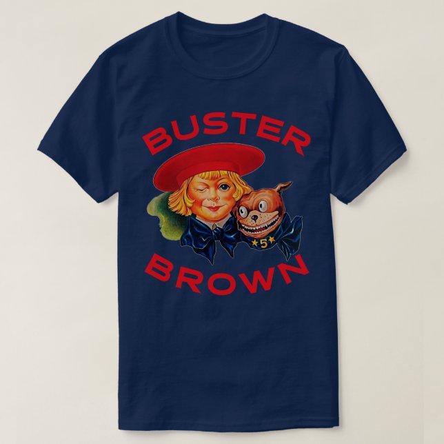 T-shirt Buster Brown (Design devant)