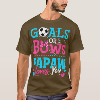 T-shirt But De Révélation De Sexe Ou Bows Papaw Vous Aime 