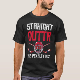 T-shirt But drôle Gardien de but Joueur de hockey Boîte de