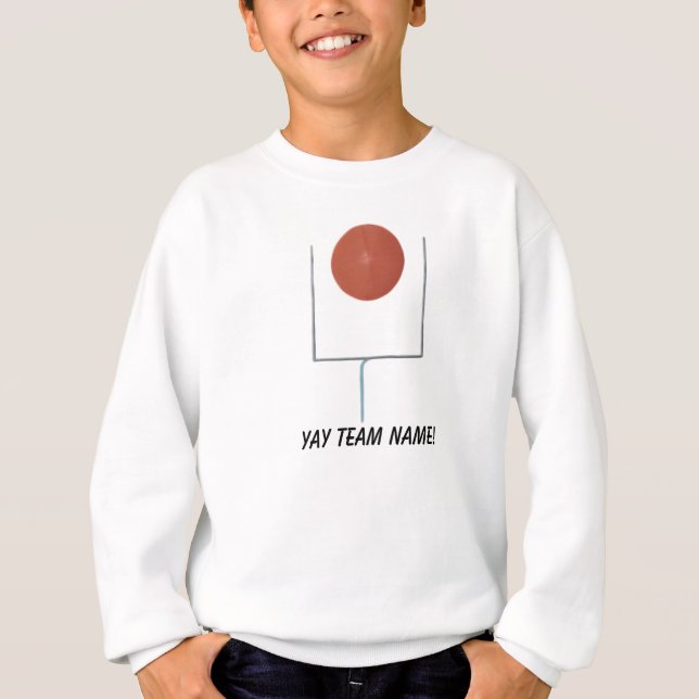T-shirt But Faire Yay Nom de l'équipe Chemises de football (Devant)