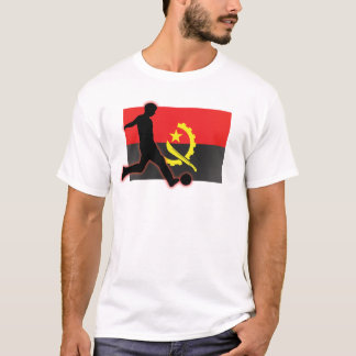 T-shirt Butée du football de l'Angola