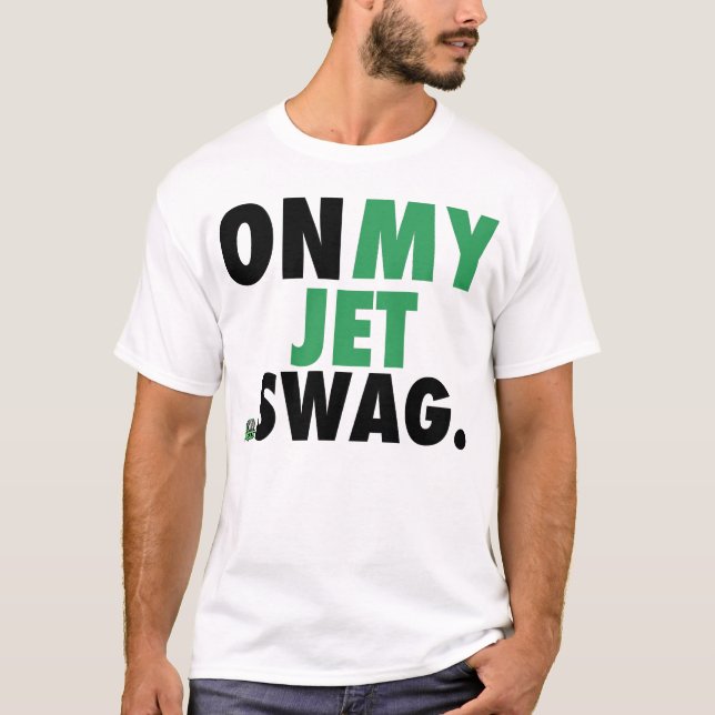T-shirt Butin de jet (blanc) (Devant)