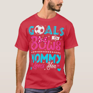 T-shirt Buts Ou Bows Drôle Maman Aime Vous Sexe Révéler