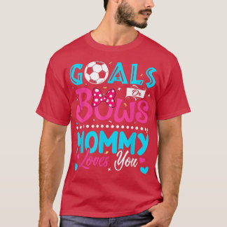 T-shirt Buts Ou Bows Drôle Maman Aime Vous Sexe Révéler
