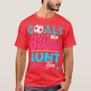 T-shirt Buts Ou Bows Drôle Tante Aime Vous Genre Révéler B