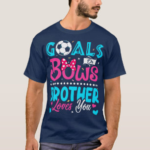 T-shirt Buts Ou Bows Funny Frère Vous Aime Genre Revea