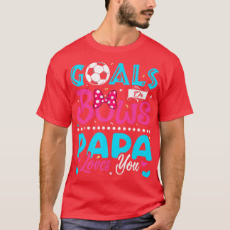 T-shirt Buts Ou Bows Funny Papa Vous Aime Genre Révéler B