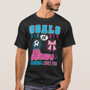 T-shirt Buts Ou Bows Grand-mère Vous Aime Genre Révéler So