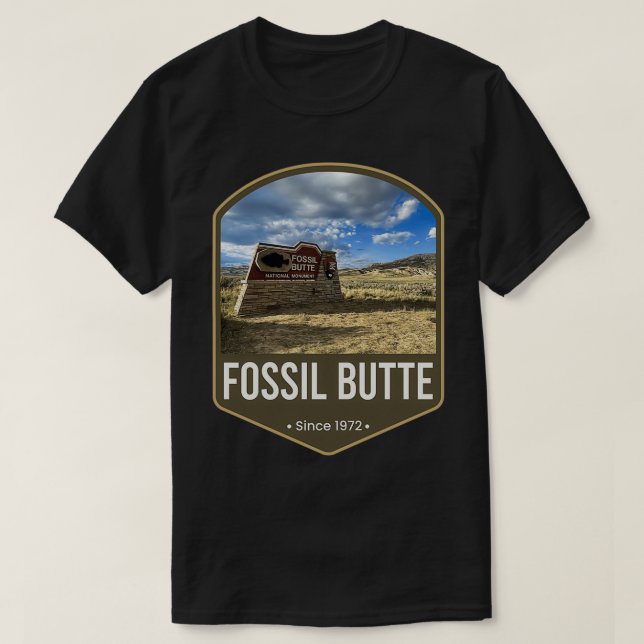 T-shirt Butte fossile (Design devant)