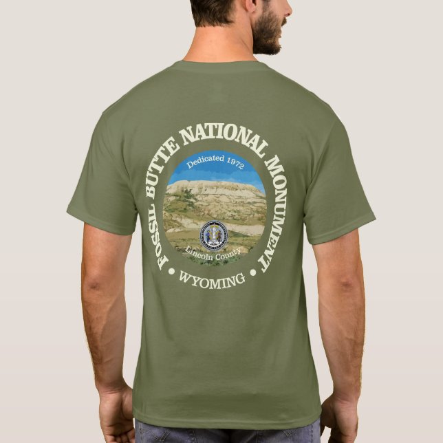 T-shirt Butte fossile (NM) (Dos)
