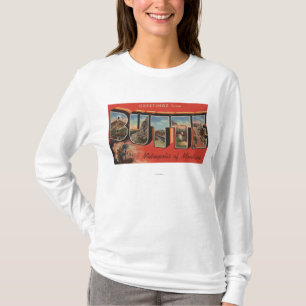 T-shirt Butte, lettre ScenesButte, la TA 2 de MontanaLarge