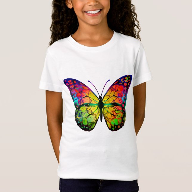T-Shirt BUTTERFLY ABSTRAIT (Devant)