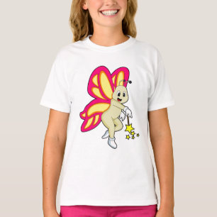 T-shirt Butterfly as Wizard with Magic Mur