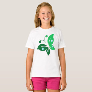 T-shirt butterfly color