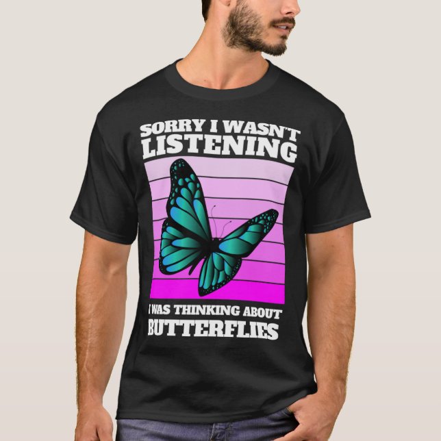 T-shirt Butterfly costume saying with cute butterfly (Devant)