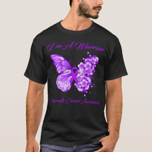T-shirt Butterfly I’m A Warrier Pancreatic Cancer Awards