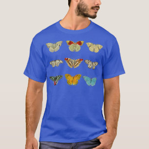 T-shirt Butterfly Love Lepidopterist Entomologie Cute Art 