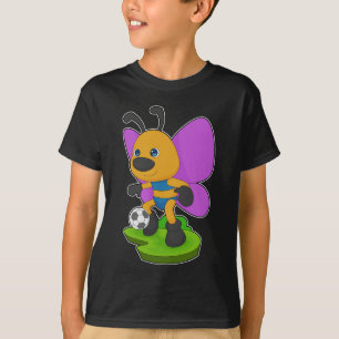T-shirt Butterfly Soccer Soccer Sports
