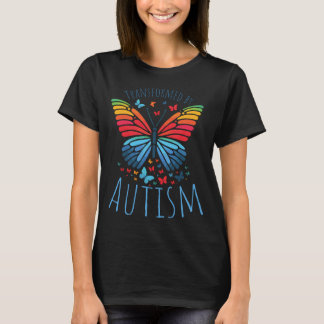 T-shirt Butterfly Spectrum - Transformed by Autism
