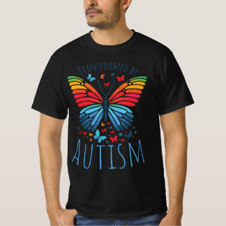 T-shirt Butterfly Spectrum - Transformed by Autism