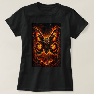 T-shirt Butterfly Tees Co. Chemise Papillon Fou 0047750