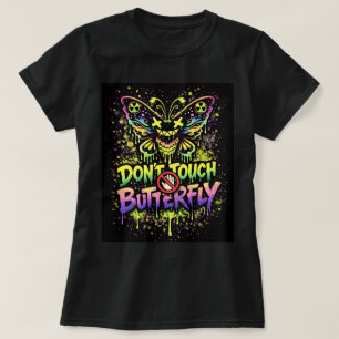 T-shirt Butterfly Tees Co. Ne touchez pas Butterfly 004775