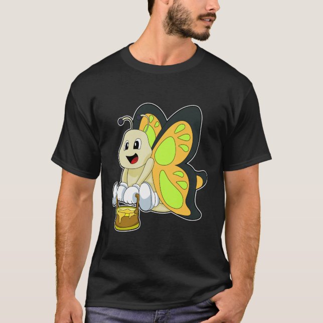T-shirt Butterfly with Honey (Devant)