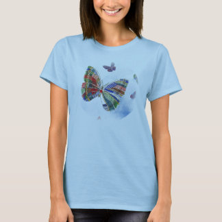 T-shirt Butterplaid