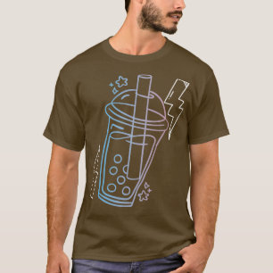 T-shirt Buvette de thé Tapioca Pearl Lait Boba Thé 5