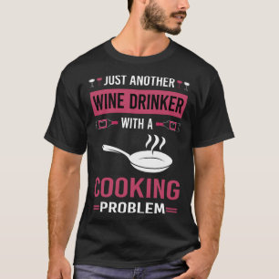 T-shirt Buveur de vin cuisine