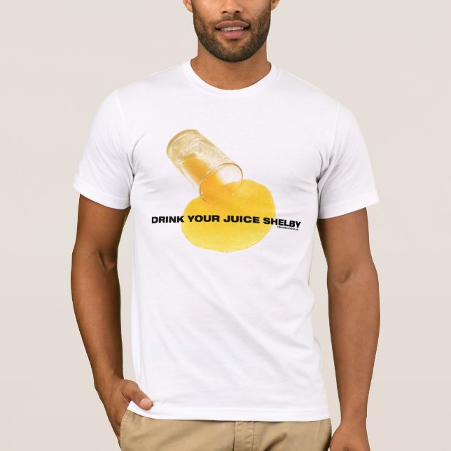 T-shirt Buvez de votre jus (Devant)