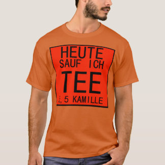 T-shirt Buvez du thé Tea Time Chamomile Tea Cup Cadeau 1