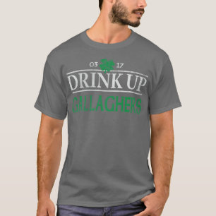 T-shirt Buvez Gallaghers Irish St Patricks Day