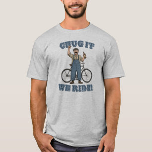 T-shirt Buvez, on part à vélo