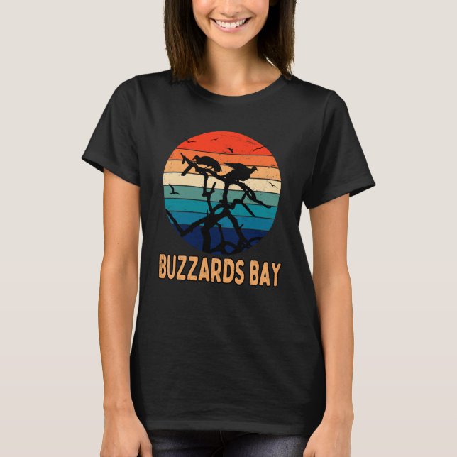T-shirt Buzzards Bay Cape Cod Massachusetts Vacation Souve (Devant)