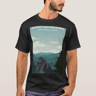 T-shirt Bwindi Impénétrable Parc National Afrique Ouganda