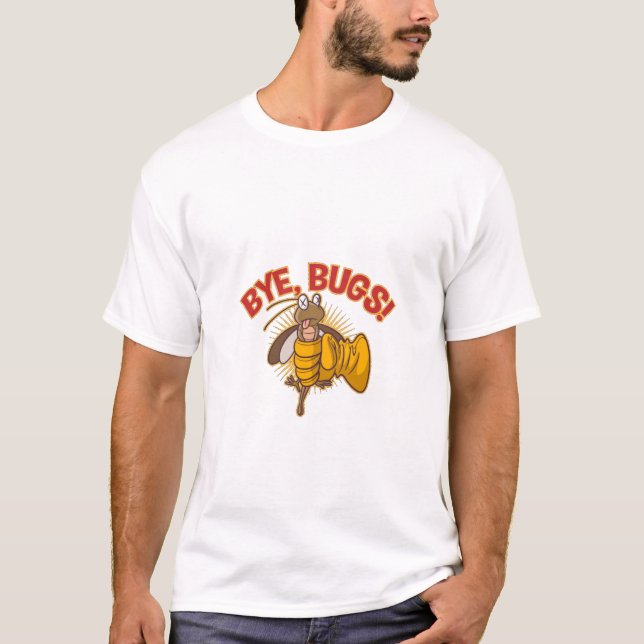 T-shirt Bye Bugs (Devant)
