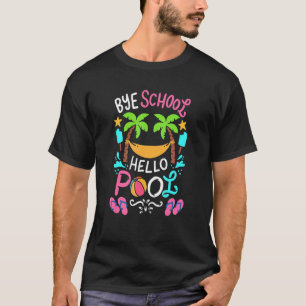 T-shirt Bye School Beach Ball Hammock 1