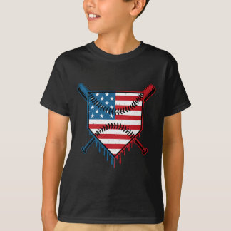 T-shirt Bysebyll Drip pour les garçons Glace Drip Jeunesse
