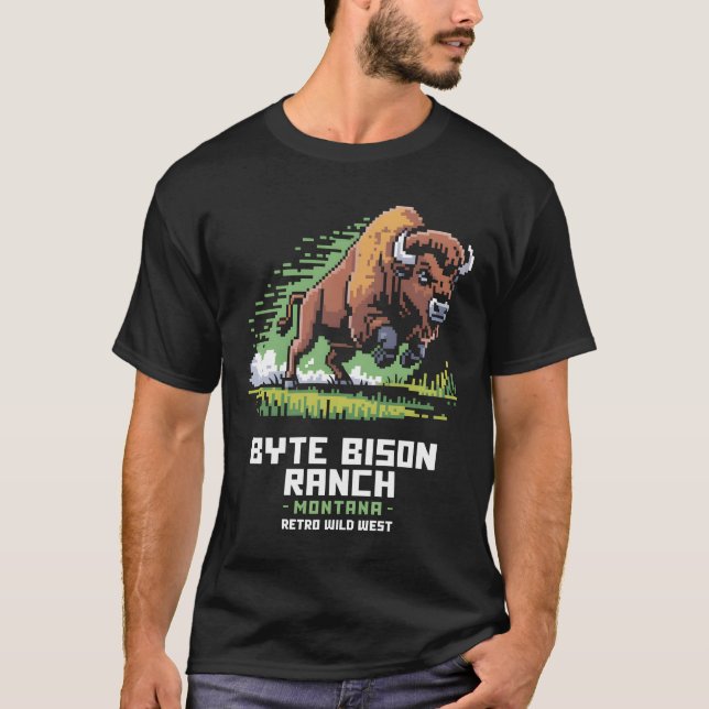 T-shirt Byte Bison Ranch (Devant)