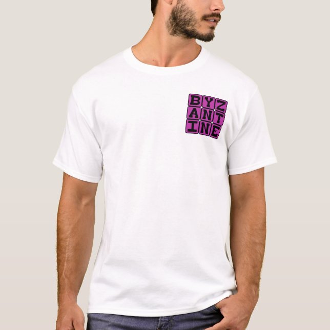 T-shirt Byzantin, Couleur (Devant)