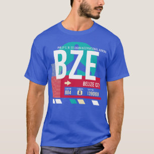 T-shirt BZE BZE Code aéroport Bbagages balise E