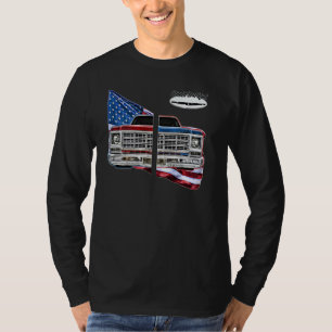 T-shirt C10 K5 Jimmy Squarebody Truck Suburban Blazer Silv