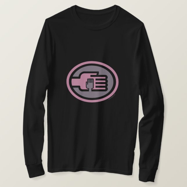 T-shirt C2B : Manche longue T BLK-Logo-2 tonique PG (Design devant)