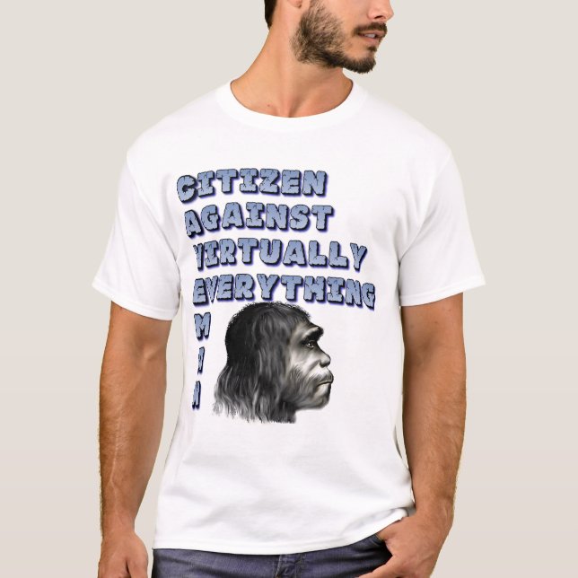 T-SHIRT C.A.V.E. MAN (Devant)