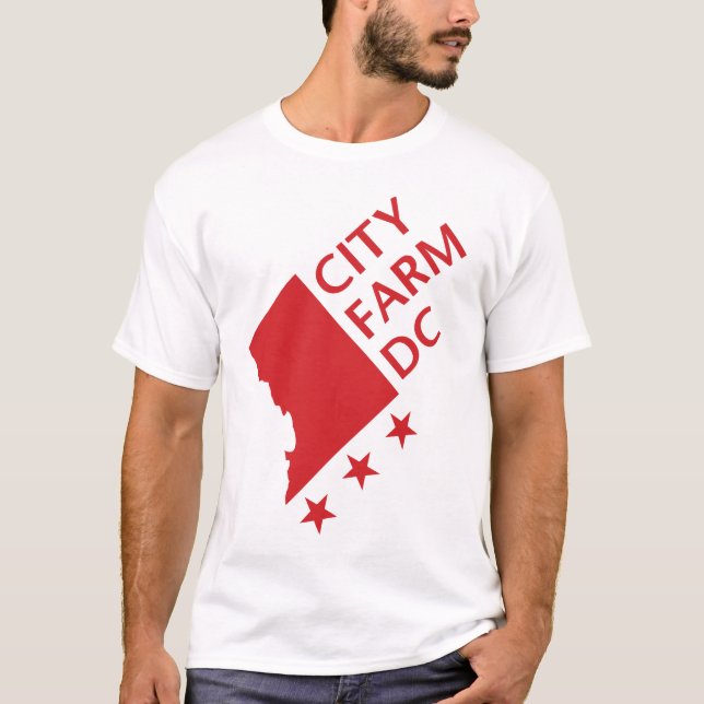 T-shirt C.C de ferme de ville (Devant)