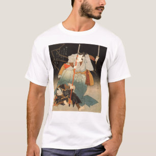 T-shirt C. de peinture samouraï 1800's